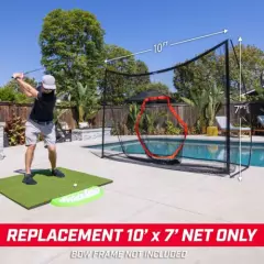 GoSports 10'x7' PRO Replacement Golf Practice Hitting Net