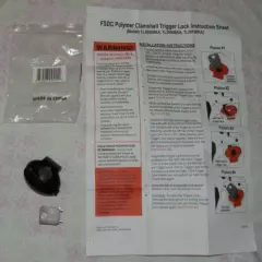 FSDC Polymer Clam-shell Keyed Trigger Lock - Brand New