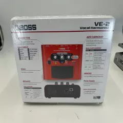 Boss VE-2 Vocal Harmonist Effects Pedal Brand New in Box Express Shipping New