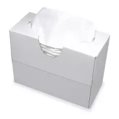 ABILITY ONE 7920-01-512-2412 Dry Wipe,11" x 16-1/2",White 3NE33