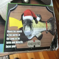 NOS Vintage Gemmy Big Mouth Billy Bass Sings for the Christmas Holidays