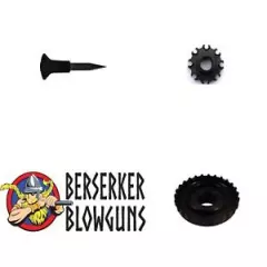 100 - .40 cal Blowgun Spike Darts with 8 Pt Quiver & Dart Guard from Berserker 