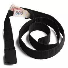 Cashsafe Anti-Theft Travel Belt Wallet Black