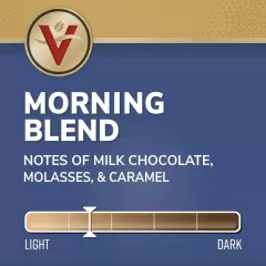 Victor Allen's Coffee Morning Blend, Light Roast, 42 Count, Single Serve Coffee