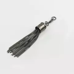 Bag Pendant Tassel Bag Decor Tassel Keychain DIY Metal Handbag Accessories