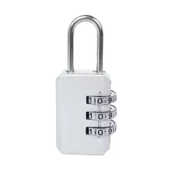 Padlock Dormitory Cabinet Lock Backpack Zipper Lock 3 Digit Password Lock