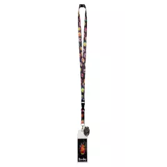 Rick and Morty ID Lanyard with Charm and Detachable Badge Holder