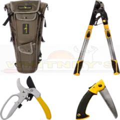 Trophy Ridge Trimmer Kit - Loppers, Pruners, Handsaw - ASTP3T