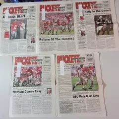 Ohio State Buckeye Sports Bulletins Vol #19 Set #5 (nice condition)