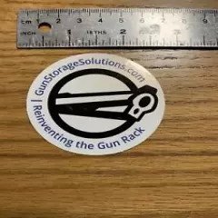 Gun Storage Solutions stickers 5 pcs