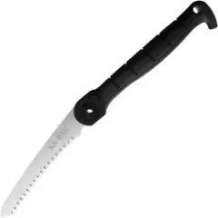 KaBar Folding Saw Black Nylon/Fiberglass Handle With TPR 65Mn Serrated KA1274