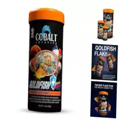  Goldfish with Blue Flakes 1.2oz | Premium Fish Food for Vibrant Goldfish | 