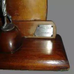 Antique Rare British Art Deco Liverpool Simmarian Club Golf Tournament Trophy.