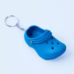 Color Slipper Keychain Shoes Keyring Backpack Sandal Crocs Funny Pendant Mini