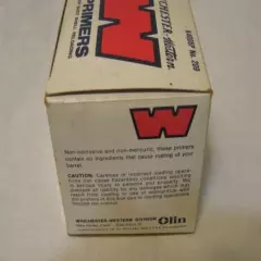 Winchester Western Vintage Primer Box ~ Empty, big box, held 1000 primers