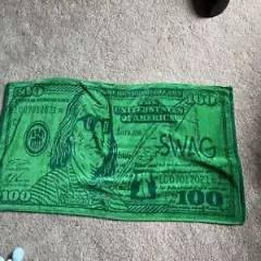 Swag Golf Benjamin Franklin Golf Towel NEW