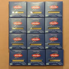 Barilla Pastina Lot Of 12 -- 12 oz Boxes Pasta Expiration 7/2026