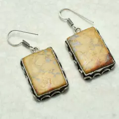 Maligano Jasper Handmade Drop Dangle Earrings Jewelry Gift For Her 1.6" AE-54746