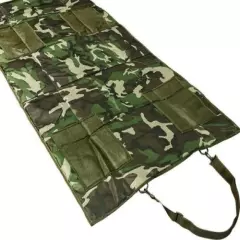 VISM Roll Up Shooting Mat 69" Rifle Range Gear Hunting Prone Roll-Out Mat WOODS~