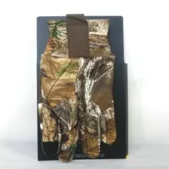 Mens Real Tree Edge Light Weight Camouflaged Hunting Gloves Size M