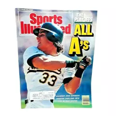 Sports Illustrated Magazine October 17 1988 Jose Canseco Oakland A's