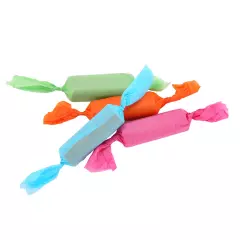 4pcs Sola Sticks Parrot Toys Interactive Fun Cute Candy Shape Bird Chew Toys