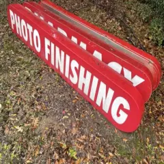 Photo Finishing Sign DRUGS Metal Sign Pharmacy Bar Buy It Now For 1