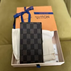 Louis Vuitton Passport Case Brown Damier Print New With Dust bag And Box