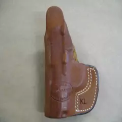 Ruger LCP 380 IWB Inside Waistband Molded Leather Concealed Carry Holster TAN