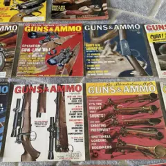 Vintage 1960's Magazine Lot of 16 ~ Guns & Ammo, Shooting Times, and MORE!