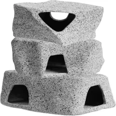 Aquarium Stone Hideaway Decoration Ceramic Tank Decoration Stone Rock Hideout