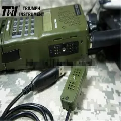 15W TRI AN/PRC-152 Handheld Radio MBITR Multiband Walkie Talkie Aluminum Shell