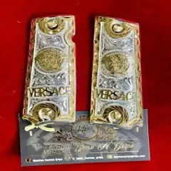 1911 super 38 45 full size 24k gold plated incluye tornillos 