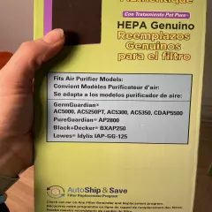 Lot of 2 GermGuardian FLT5250PT HEPA Filter C Pet Pure Treatment Free Ship!