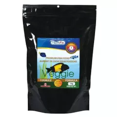 NorthFin Veggie Formula 2mm Pellets 1Kg Herbivore Omnivore Fish Food