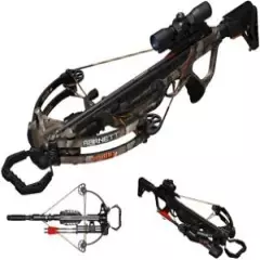 Barnett BAR78154, Explorer XP400 w/ Scope, Quiver, Arrows, & Rope Cocking Device