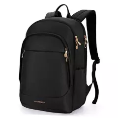  Travel Backpack for Women Anti Theft Laptop Backpack with 15.6 Inch 01-black