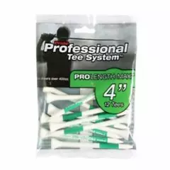 Pride PTS Pro Length 4" Inch Golf Tees Green. 12 Pack. Lot of 10. Made in USA!