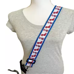 Ole Miss Purse Strap - Appx 46" - Grad or alumni Gift, Colonel Reb