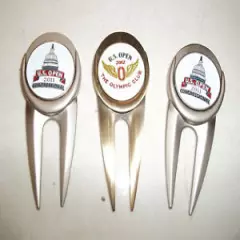 3 PCS US OPEN 2011 ,2012 Golf Divot Tool Magnetic Ball Marker Metal 