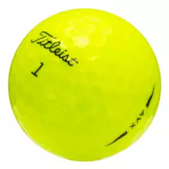 48 Titleist AVX Yellow Mint Used Golf Balls AAAAA *In a Free Bucket!*