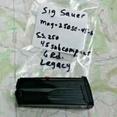 Sig Sauer Magazine 250 SE 45-6 S.S. 250 45 Sub Compact Legacy