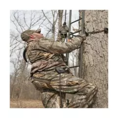 Hunter Safety System Retractable Bow & Gear Hoist Climbing Tree Stand Black 1Pck