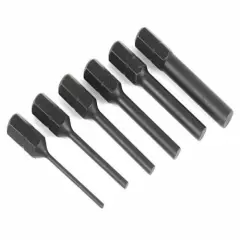 Fix It Sticks 6 Piece Pin Punch Set With 1/4" Wiha Magnetic Cushion Handle