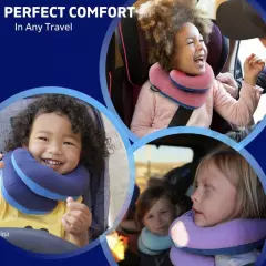 BCOZZY Young Kids Travel Pillow for Car Airplane Soft Kids NEW SMALL