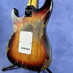 Custom shop Limited edition sunburst old electric guitar super Aged heavy relics