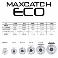 Maxcatch 1/2/3WT Fly Rod Combo Medium-Fast Fly Fishing Rod & Fly Reel & Fly line