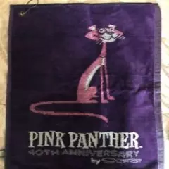 Pink Panther 40th Anniversary Golf Towel Art Created By Shag