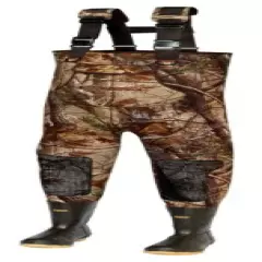 New KOBUK Men 3mm Hardwoods Green Camo Hunting Neoprene Wader Lug Boots Size 10