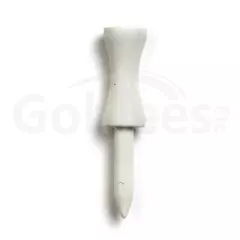 200 x 2" Step Down Golf Tees - WHITE (2 x Bags of 100)